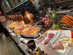 自助取餐区-北京希尔顿逸林酒店-逸轩西餐厅-自助餐厅