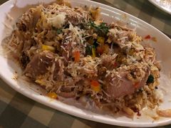 spam&nbsp;bbq沙司炒鸡蛋-BISTROFIORE美伊娜(伊犁南路店)