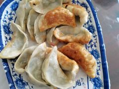 韭菜鲜肉锅贴-长人馄饨铺(解放街店)