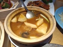 鲍鱼汁冬菇烩牛筋-避风塘·老港味餐厅(虹口龙之梦店)