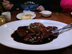 西湖醋鱼-绿茶餐厅(华联万柳店)