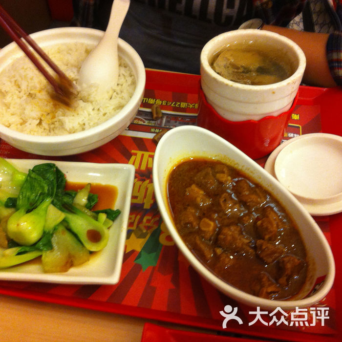 72街红烧排骨饭图片-郑州快餐简餐