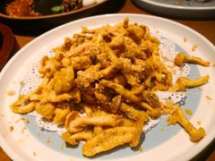 咸蛋黄焗双菇-薇酌饮·陕西菜(南门外店)