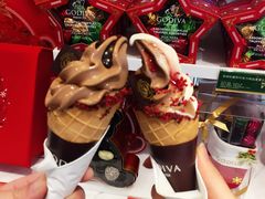 巧克力软冰淇淋-GODIVA(海岸城店)