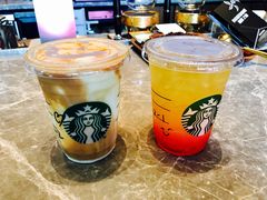 焦糖玛奇朵星冰乐-星巴克臻选(南京艾尚天地店)