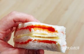 Strawberry Cheese Sandwich