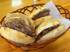 肥瘦的驴肉火烧-闫家驴肉火烧(五四店)