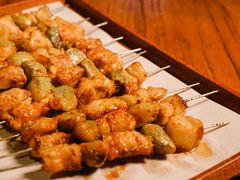 腊八蒜烤五花-红尘酒肉小馆