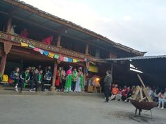-摩梭传统篝火晚会