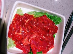 捞派滑牛肉-海底捞火锅(百乐门广场店)