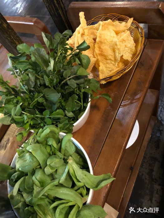 福合埕潮汕牛肉火锅-百年老字号(新乐坊总店)西洋菜图片