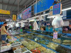-霞涌市场海鲜摆卖区