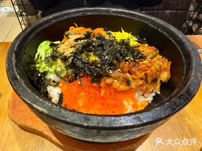 松岛渔村(迎客路店)鱼籽石锅拌饭图片