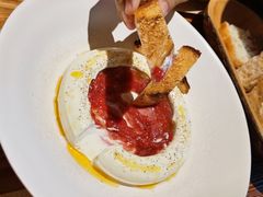 自制乳清芝士配草莓酱-Mercato莫卡多露台餐厅与酒吧(K11店)