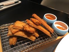 干炸带鱼-老头儿真传-老头儿油爆虾·1987杭州烟火味(湖滨银泰in77D区店)