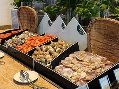 -大中华希尔顿酒店-念自助餐·海南美食·三文鱼