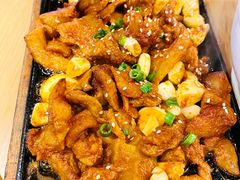 铁板五花肉-吕氏疙瘩汤·海鲜新鲁菜(凯德mall新都心店)