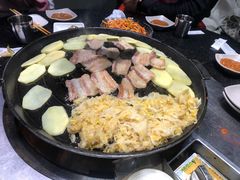 烤猪五花肉-海花锅盖烧烤店(怡馨家园店)