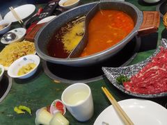 自助调料-老灶堂文创火锅(文艺路店)