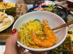 菠萝海鲜炒饭-小娘惹厨房Little Nyonya(狮城有约上榜店)