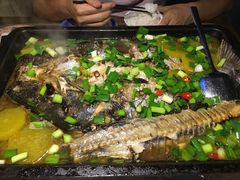 -探鱼·鲜青椒爽麻烤鱼(中天广场店)