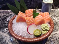 三文鱼刺身-炙柒Sekinana·精致日料(合生汇店)