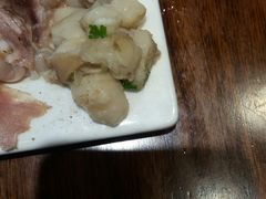 羊杂汤里的肥肉和肥油-李记白水羊头·清真老味家常菜(石景山店)