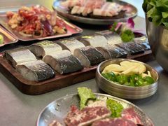 -围炉肉舍•炭烤活鳗•丹东海鲜烤肉(步行街店)