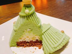 聖誕樹抹茶奶酪流心蛋糕&nbsp;-星巴克(吉林财富广场店)