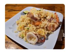 海鲜炒饭-Ruam Saep Yok Khok Som Tam
