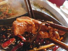 又大又厚的老肉片-陈艳红火锅菜·冒菜(簋街店)
