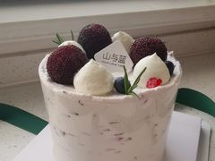 杨梅香缇奶油蛋糕-山与蓝·轻糖鲜果蛋糕(勒泰店)