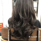 看这样子的随意吹风造型还好吧