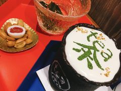 手工奶盖茶-茶是一枝花泡茶店