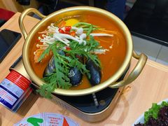 海鲜菌锅-敏丁拌饭(中街总店)
