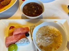 麦片杏仁双皮奶-丽思卡尔顿酒店-天泰轩中餐厅(大沽北路店)