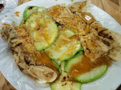 烤包漿豆腐-杨合林啊兰烤鱼