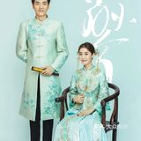 只有拍了工笔画婚纱照,才知道自己能有多美🌼