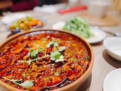 水煮牛肉-川旺角川粤融合菜•海景餐厅(星海广场店)