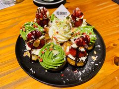 草莓忌廉华夫饼-BE BRIGHT KITCHEN(正佳广场店)