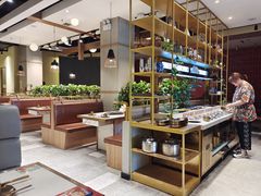 自助取餐区-老板娘的烤肉店(港湾广场店)
