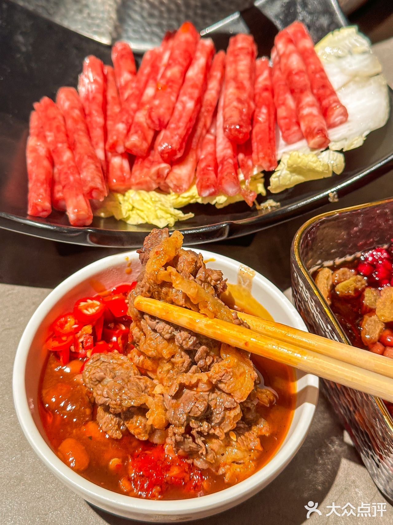 关于我在武汉一周吃3次的潮汕牛肉火锅…