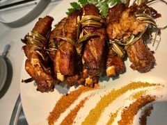 香茅草捆猪排骨-花菇朵 ll 野生菌锅·精品滇菜(后沙峪店)