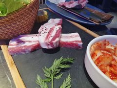 山蒜泡菜猪五花-十三姨正合丰烤肉(营迹路店)