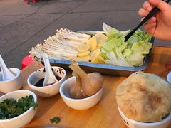 蔬菜拼盘-原柳滩高台阶涮羊肉