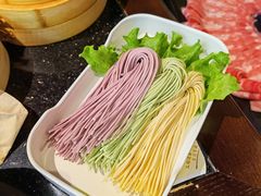 蔬菜三色面-渝利重庆火锅