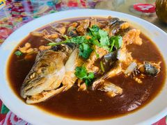 垮炖鳟鱼-何适山庄 ·可团建(水长城P2停车场店)