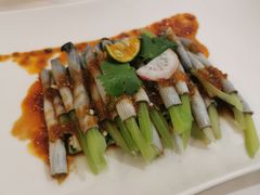 秋葵拌沙虫-黑明餐厅(白鹭洲店)
