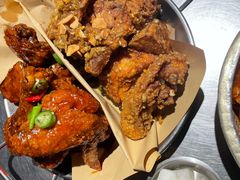 炸全鸡一半一半-富乐满韩国正宗炸鸡韩国料理(虹泉路店)