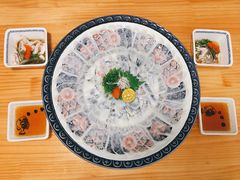 河豚刺身-桥岚·巷子鲜河豚鱼(专门店)